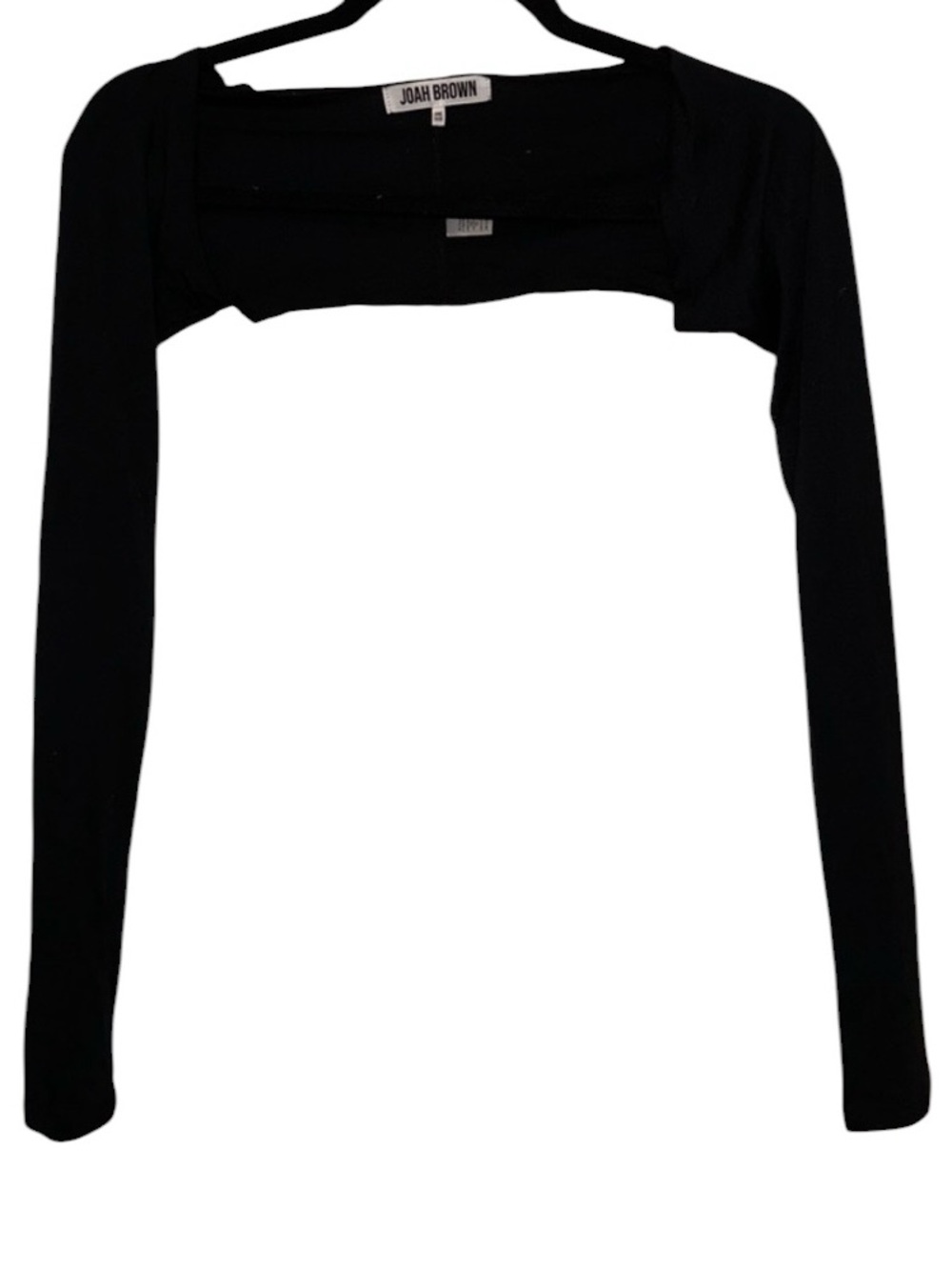 JOAH BROWN SHRUG BLACK OS - Picture 4 of 6
